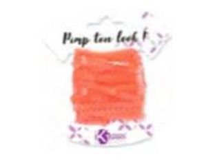 Graine Creative - Paillettes - 6 cm x 6 m - orange fluorescent