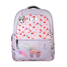 Sac a Dos Good Vibes- 2 compartiments- parme- Pol Fox