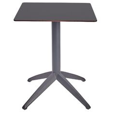 Table QUATRO abattante 60 x 60 cm - Ezpeleta  - Anthracite