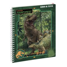 Cahier de textes à spirale Jurassic World - 17 x 22 cm - Dinos - Exacompta