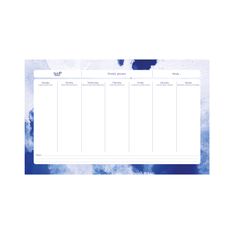 Quo Vadis - Sous-main perpétuel à feuillets - Multilingue - Iconique - Perpétuel - 16,5x26,5 cm - Papier Clairefontaine blanc - Fabrication française