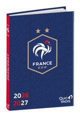 Quo Vadis - Agenda année scolaire - 2026-2027 - Eurotextagenda - Journalier - Multilingue - FFF - 12 mois de août à juillet - 12x17 cm - Papier Clairefontaine blanc - Fabrication française