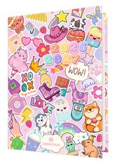 Agenda Kawaï - 1 jour par page - 12,5 x 17,5 cm - Oberthur