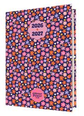 Agenda Glitter Power - 1 jour par page - 12,5 x 17,5 cm - Oberthur