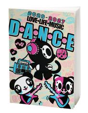 Agenda Muy Pop - 1 jour par page - 12,5 x 17,5 cm - Girl - Oberthur