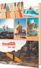 Agenda Kanabeach - 1 jour par page - 12,5 x 17,5 cm - Photos - Oberthur