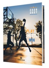 Agenda Basket joueur - 1 jour par page - 12,5 x 17,5 cm - Oberthur