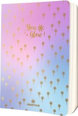 Agenda Goldy - 1 jour par page - 12 x 17 cm - Glow - Oberthur