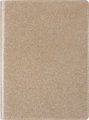 Agenda Paillettes - 1 jour par page - 13 x 18 cm - perle - Oberthur