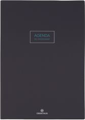 Agenda de l'enseignant Cirrus - 21,5 x 30 cm - noir - Oberthur