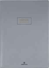 Agenda de l'enseignant Cirrus - 21,5 x 30 cm - gris foncé - Oberthur