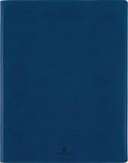 Agenda à spirale Dayton - 1 semaine sur 2 pages - 22 x 28 cm - bleu marine - Oberthur