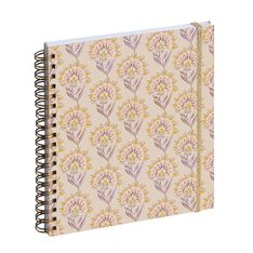 Agenda de bureau spiralé Color Design - 1 semaine sur 2 pages - 15 x 17 cm - tournesols - Exacompta