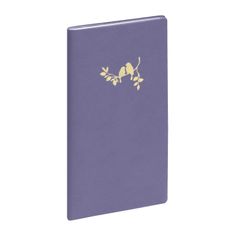 Agenda de poche Elise - 1 semaine sur 2 pages - 9 x 17,5 cm - violet - Exacompta