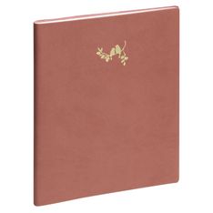 Agenda de bureau Elise - 1 semaine sur 2 pages - 18,5 x 22,5 cm - terracotta - Exacompta