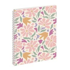 Agenda de bureau spiralé 16 mois  Paloma - 1 semaine sur 1 page - 15 x 21 cm - fleur - Exacompta