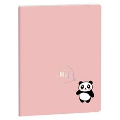 Notebook Cute Friends ligné - 15 x 21 cm - panda - Exacompta