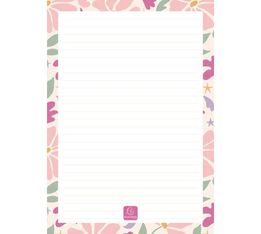 Exacompta - To-do-list Paloma - 15 x 21 cm - motif fleurs