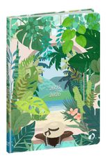 AGENDA 1521 HEBDO COLOR FR Canopy - Jungle - 15x21 cm - Semainier - 12 mois de août à juillet - Quo Vadis