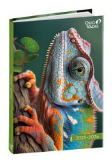 EUROTEXTAGENDA ML Mes potes à pattes sauvages - Caméléo - 12x17 cm - Journalier - 12 mois de août à juillet - Quo Vadis