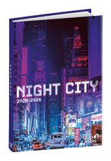 EUROTEXTAGENDA ML Cities - Night - 12x17 cm - Journalier - 12 mois de août à juillet - Quo Vadis