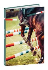 EUROTEXTAGENDA ML One Way - Equitation - 12x17 cm - Journalier - 12 mois de août à juillet - Quo Vadis