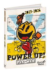 EUROTEXTAGENDA ML Pac man - Power up - 12x17 cm - Journalier - 12 mois de août à juillet - Quo Vadis