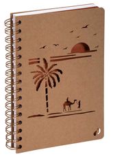 Quo Vadis Authentik - Cahier de notes - 15 x 21 cm - 192 pages - desert