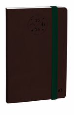 AFFAIRES SD ML Everest - Grenat -10x15 cm - avec élastique - Semainier - 16 mois de septembre à décembre - Quo Vadis