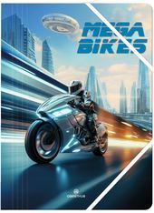 Chemise A4 Megabikes - 24 x 32 cm - Oberthur