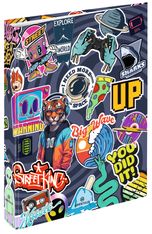 Classeur A4 dos 40 Geek - 25 x 32 cm - Oberthur