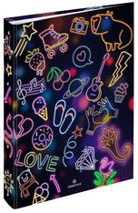 Classeur A4 dos 40 Neon - 25 x 32 cm - Oberthur