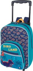 Sac maternelle à roulettes Dino - 1 compartiment - Oberthur