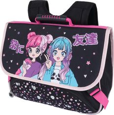 Cartable Manga girl - 38 cm - 2 compartiments - Oberthur
