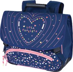 Cartable Lola Espeleta - 38 cm - 2 compartiments - Oberthur