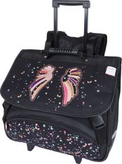 Cartable à roulettes Little Karl Marc John - 41 cm - 2 compartiments - Oberthur