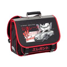 Cartable Manga car 38 cm - 2 compartiments - Viquel