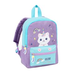 Sac à dos Caticorn - 1 compartiment - Violet et Bleu - Viquel