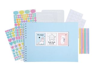 Exacompta ScrapAddict - Kit scrapbook - bleu pastel