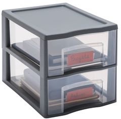 Sundis - Tour de rangement Tag Tower - A4- 2 tiroirs - GM