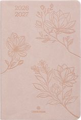 Agenda Summerside - 1 semaine sur 2 pages - 10 x 15 cm - nude - Oberthur
