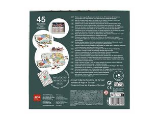 APLI kids - The Flags of Europe - puzzle - 4 pièces