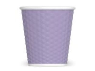 Les Artistes Timeless - Tasse en porcelaine nid d'abeille - 80 ml - violet