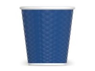Les Artistes Timeless - Tasse en porcelaine nid d'abeille - 80 ml - bleu