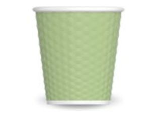Les Artistes Timeless - Tasse en porcelaine nid d'abeille - 80 ml - vert pastel
