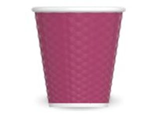 Les Artistes Timeless - Tasse en porcelaine nid d'abeille - 180 ml - mauve