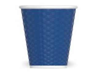 Les Artistes Timeless - Tasse en porcelaine nid d'abeille - 180 ml - bleu