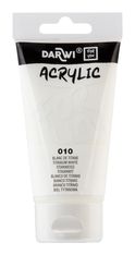 Darwi For You - Peinture acrylique - 75ml Blanc de titane