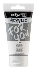 Darwi For You - Peinture acrylique - 75ml Gris neutre
