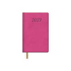 Agenda anual Dohe Samba semana vista 8,5 x 13 cm fucsia